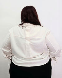 CAMISA ROMA LINO - Blanco