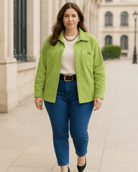 Sobrecamisa LAIA Verde Manzana