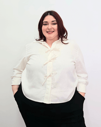 CAMISA ROMA LINO - Blanco