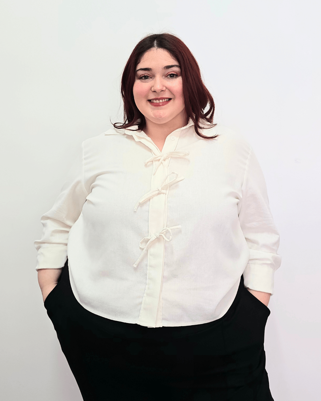 CAMISA ROMA LINO - Blanco