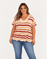 ⏰ PREVENTA 25% OFF | REMERA A RAYAS LINDA