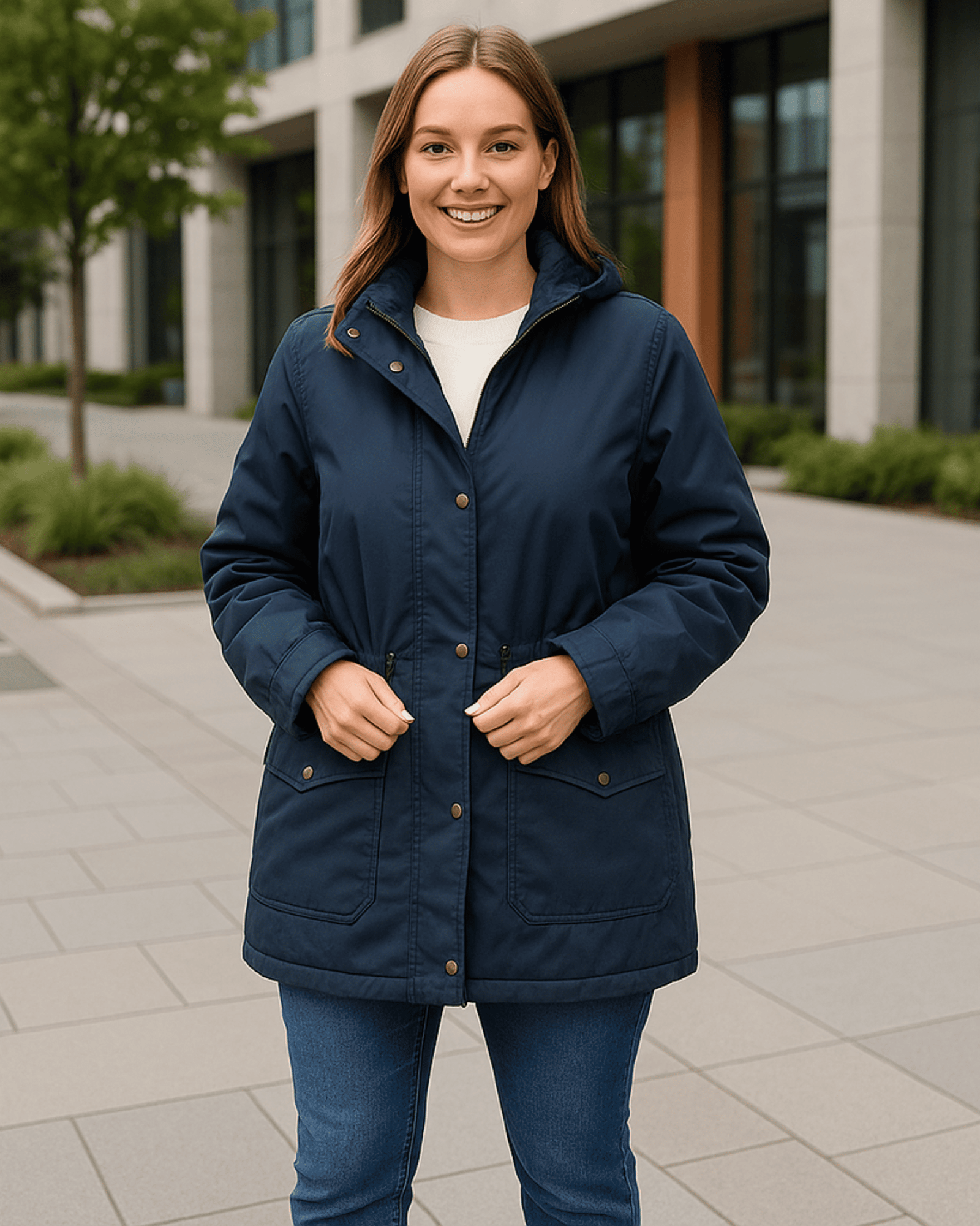 Campera Parka Canadá Océano