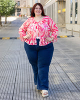 BLUSA VOLADO MICROTUL