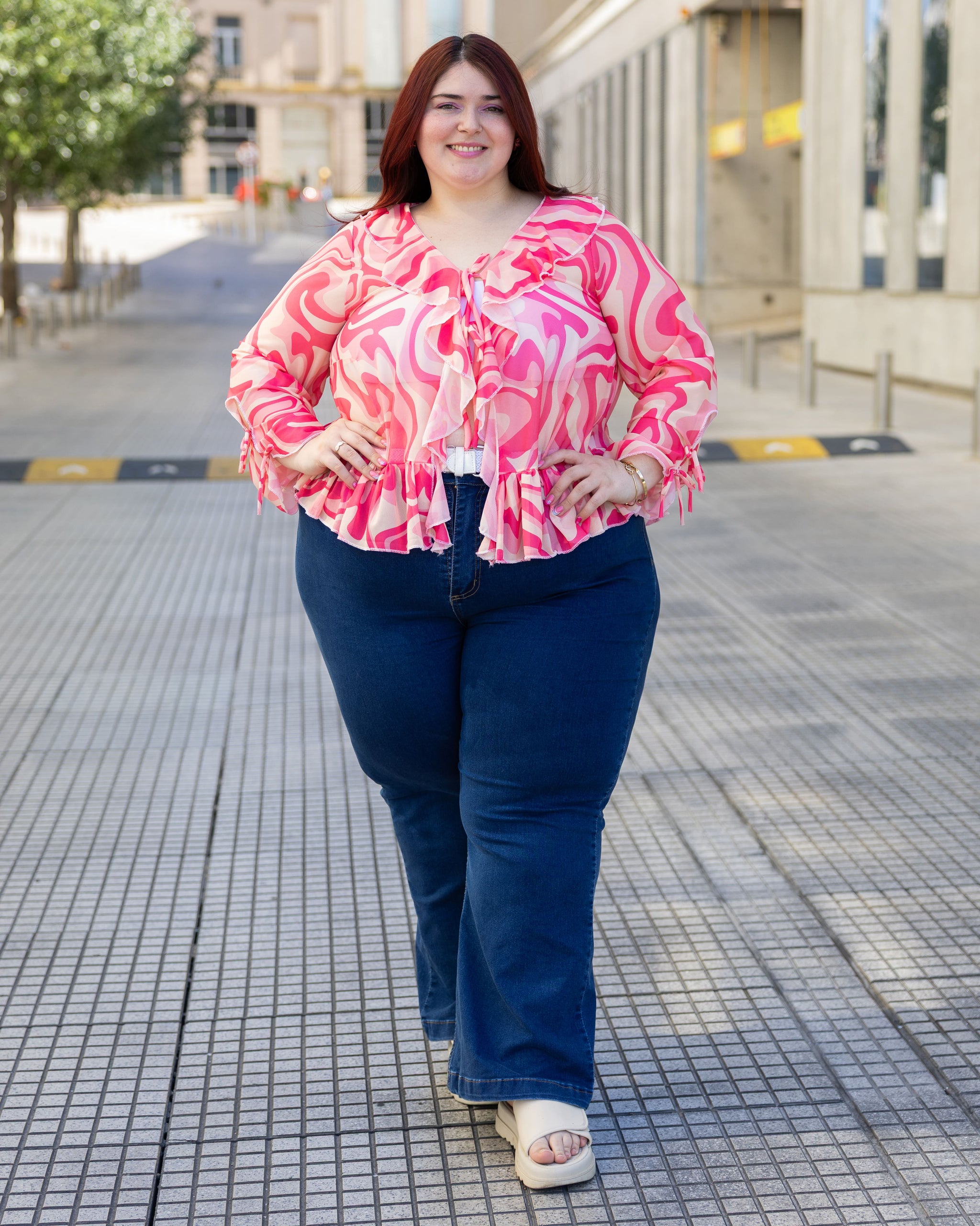 BLUSA VOLADO MICROTUL