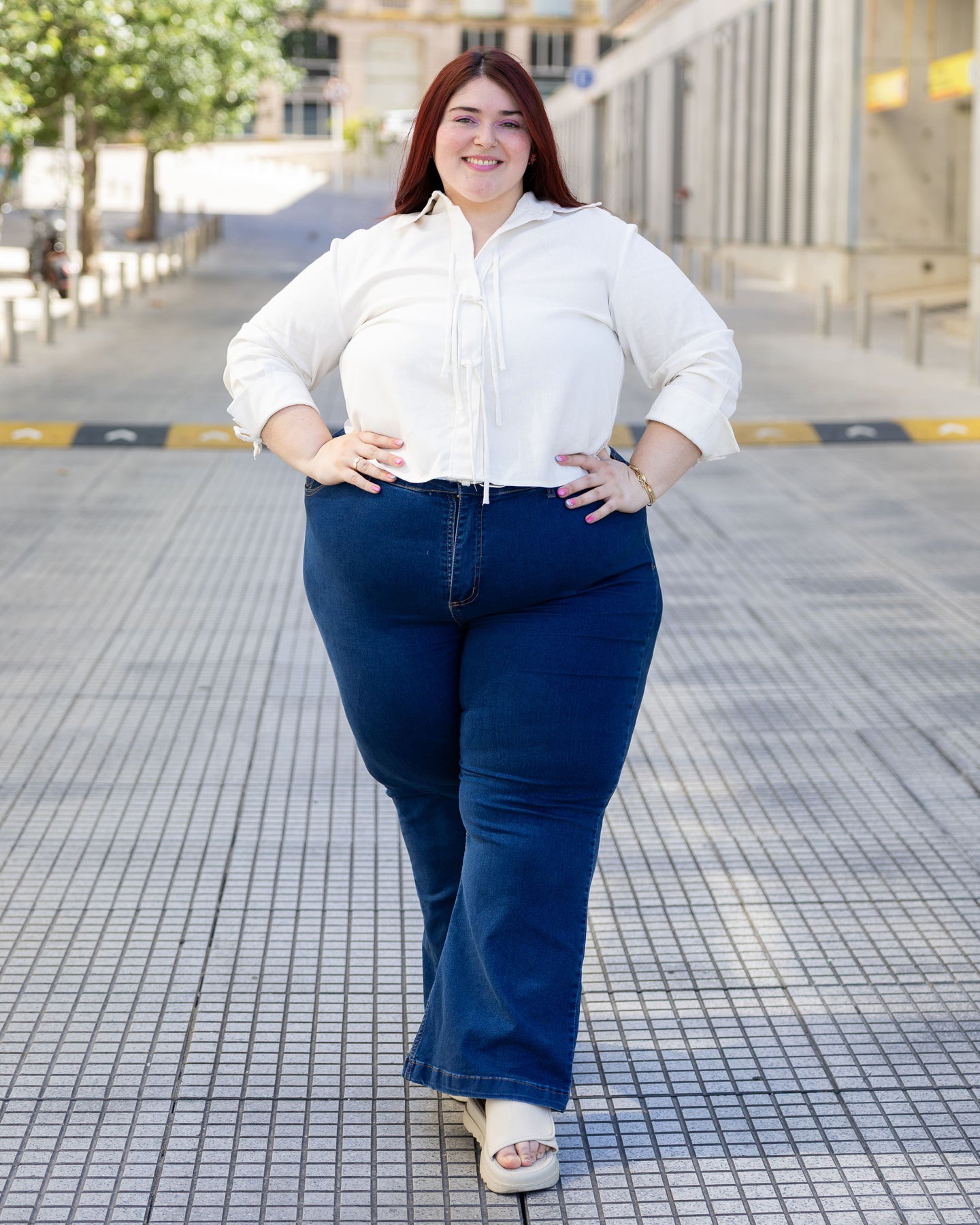 CAMISA ROMA LINO - Blanco