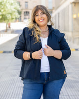 CAMPERA ROBLE - Azul