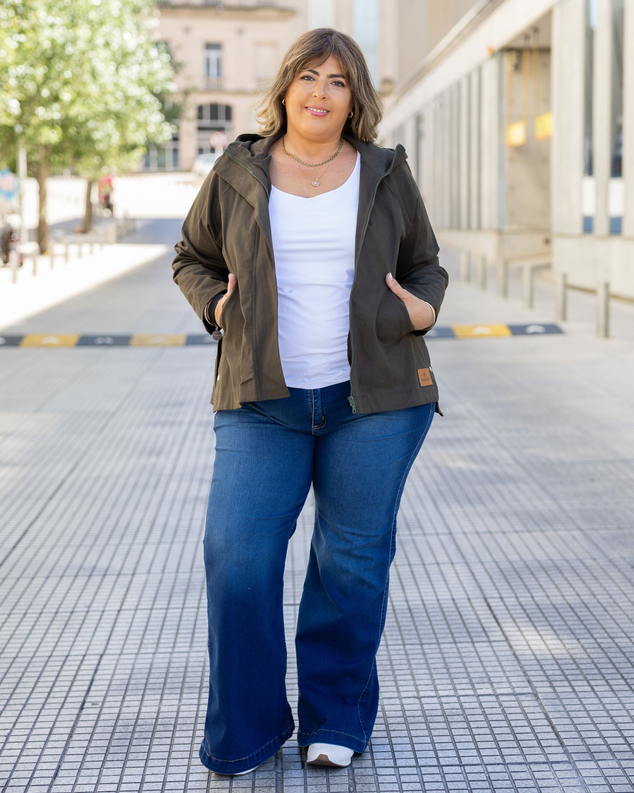 CAMPERA ROBLE - Verde