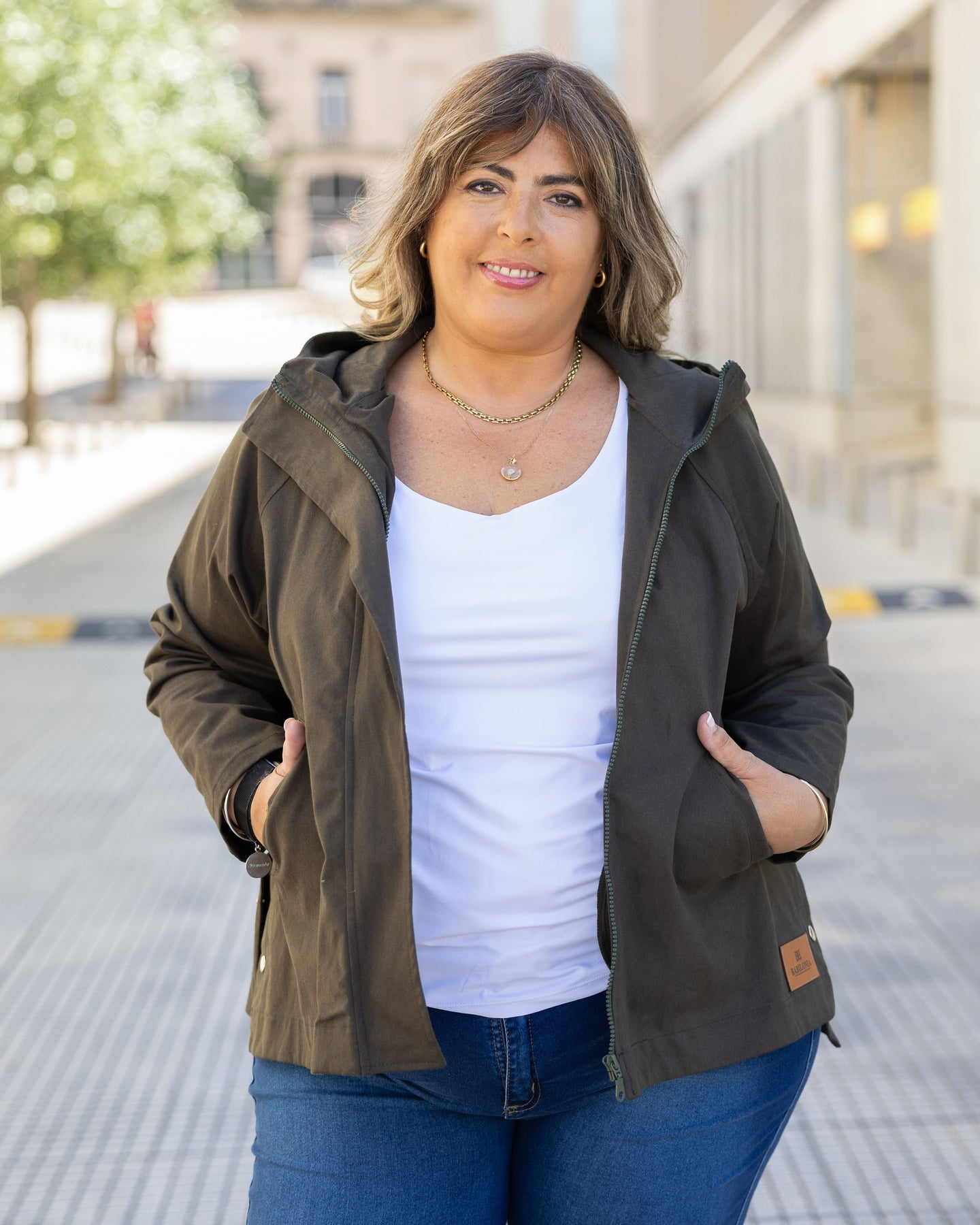 CAMPERA ROBLE - Verde