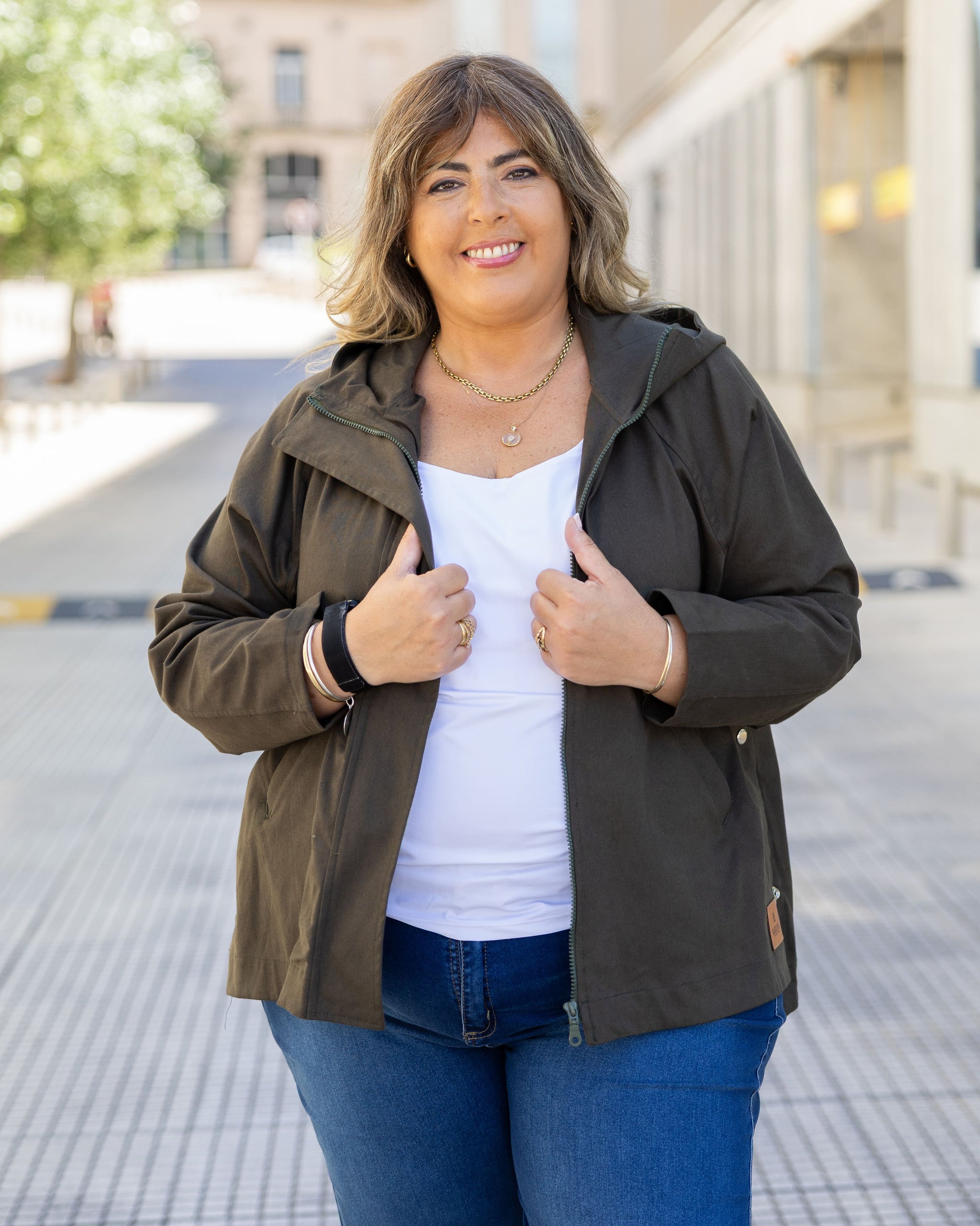 CAMPERA ROBLE - Verde