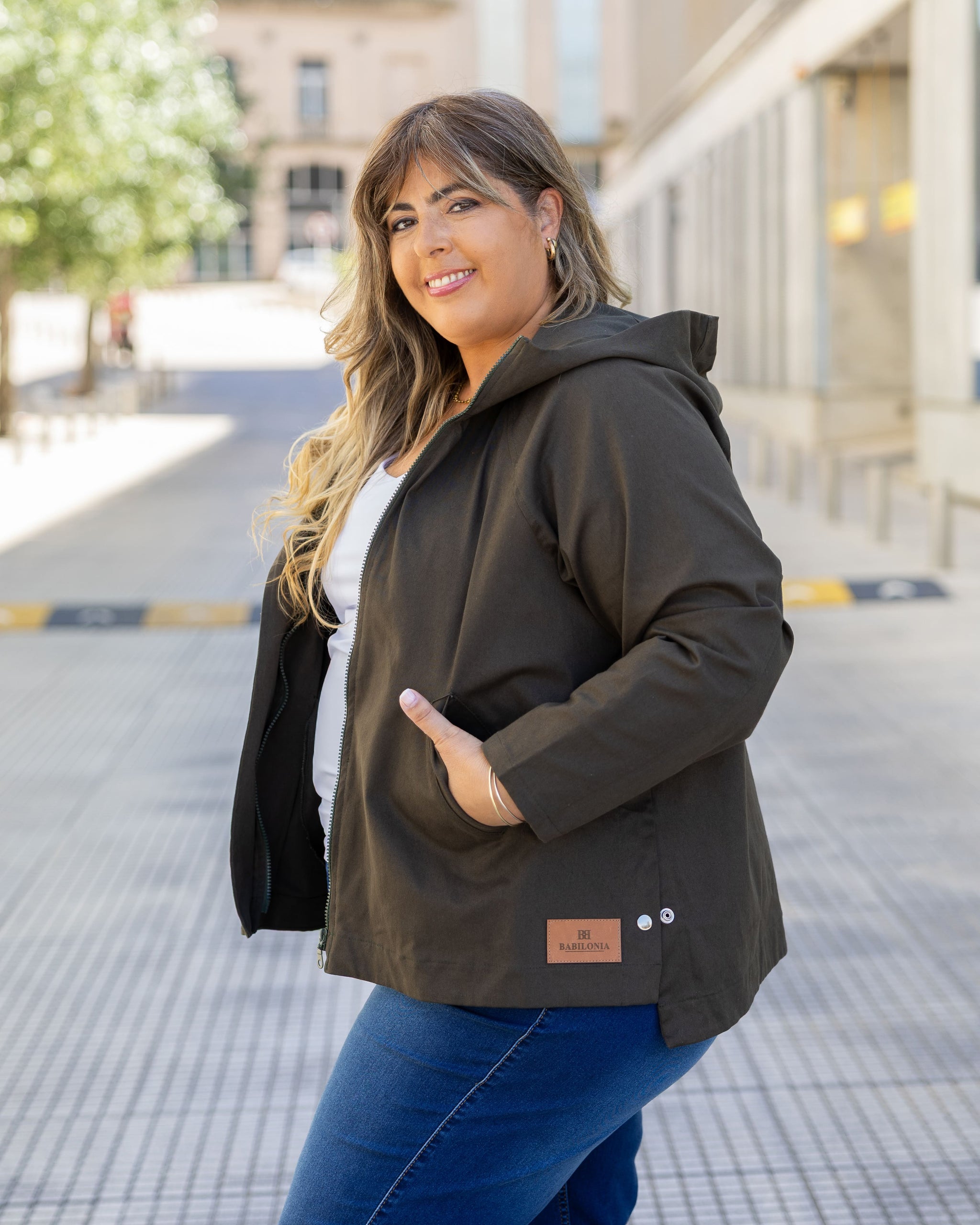 CAMPERA ROBLE - Verde