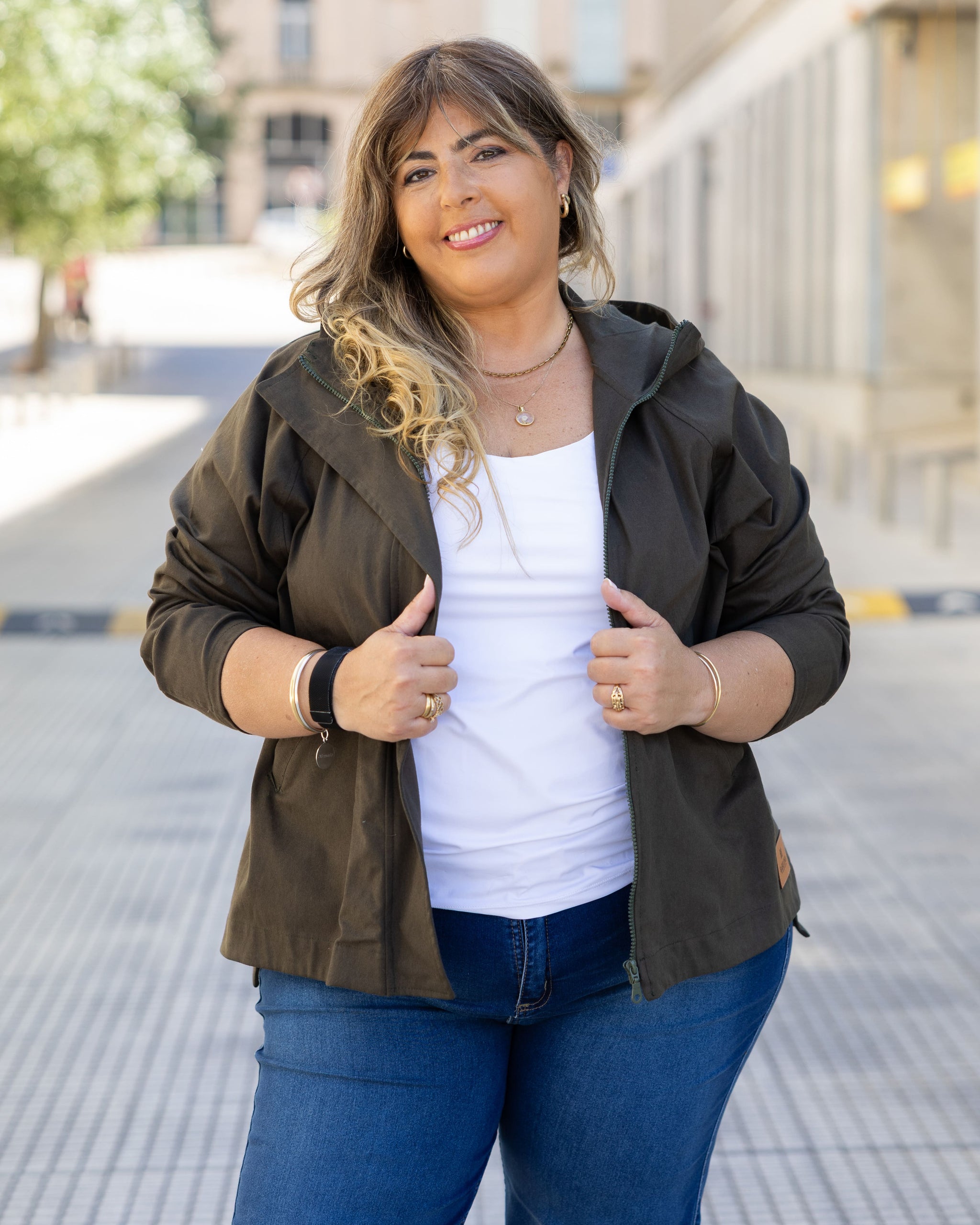 CAMPERA ROBLE - Verde