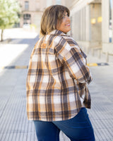 SOBRECAMISA ESCOCESA CHIC - Chocolate