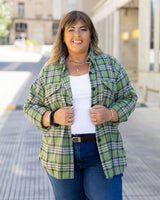 CAMISA ESCOCESA OLIVIA - Verde