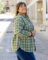 CAMISA ESCOCESA OLIVIA - Verde