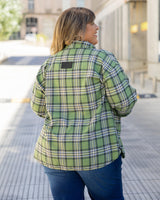 CAMISA ESCOCESA OLIVIA - Verde