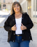 CAMPERA ROBLE - Negra