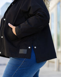 CAMPERA ROBLE - Negra