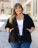 CAMPERA ROBLE - Negra