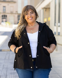 CAMPERA ROBLE - Negra