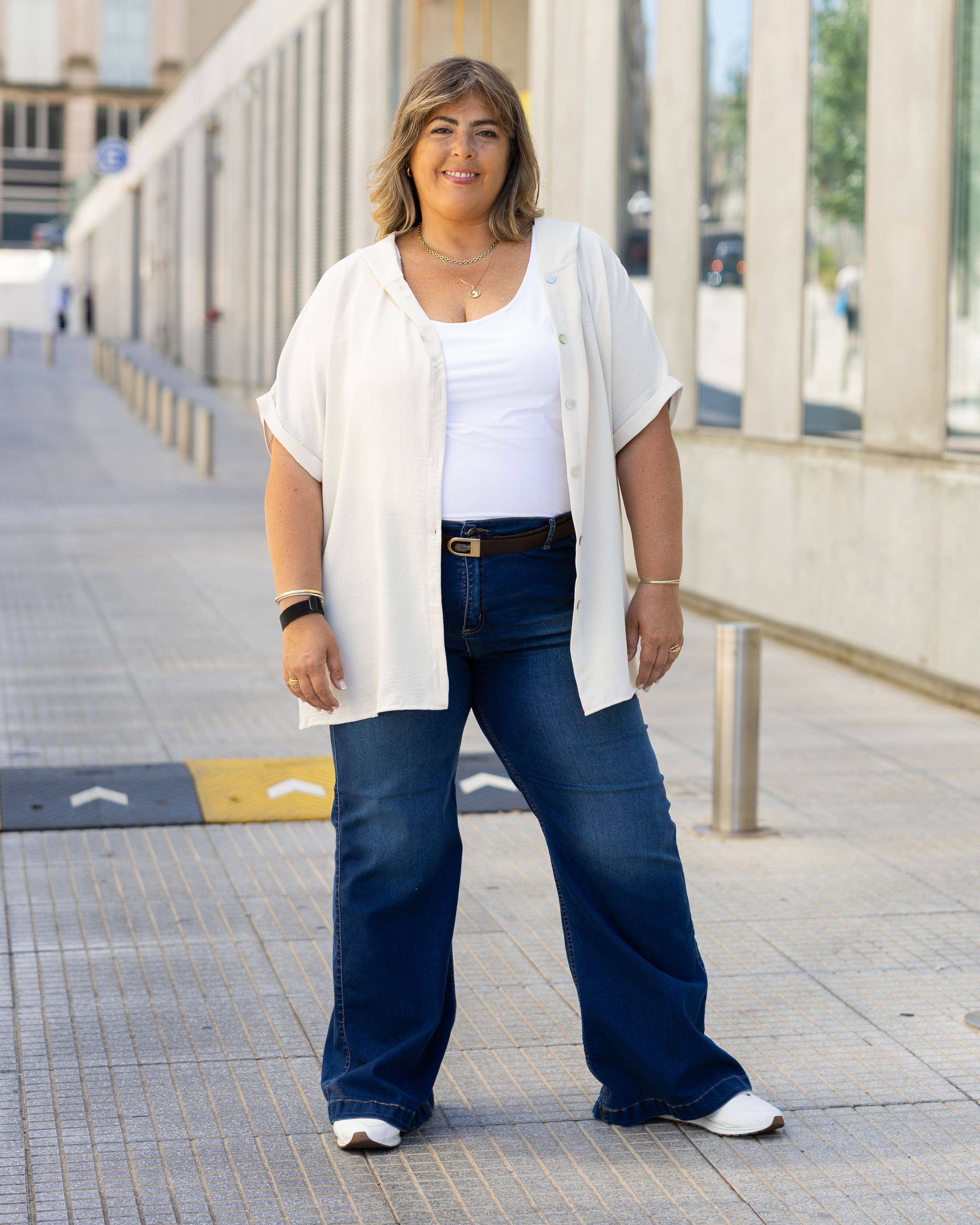 CAMISA CITRUS en TUSOR - Perla