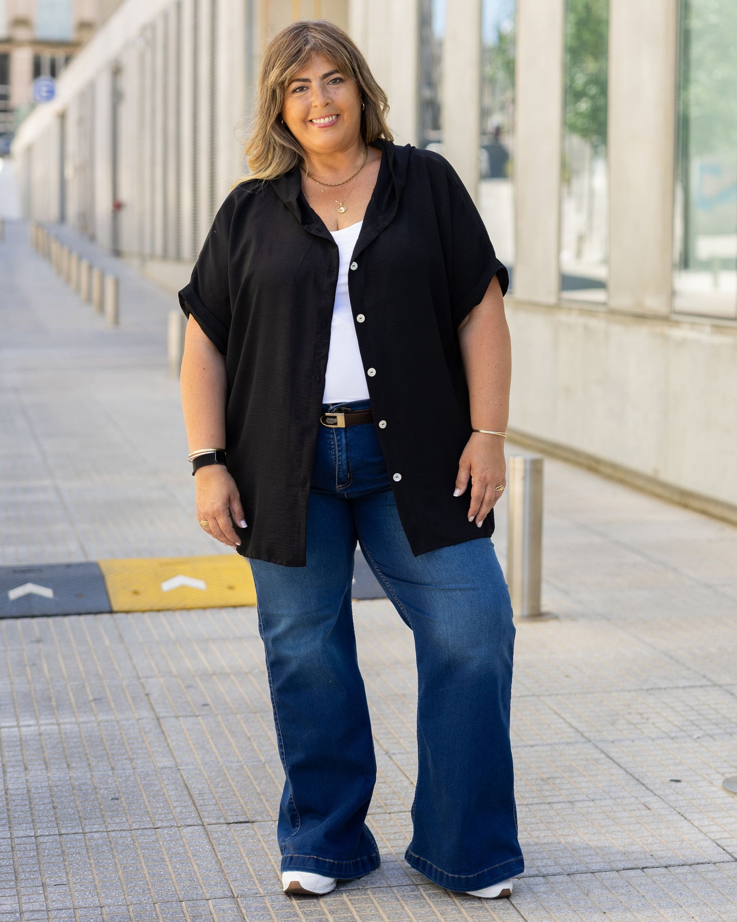 CAMISA CITRUS en TUSOR - Negra