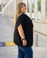 CAMISA CITRUS en TUSOR - Negra