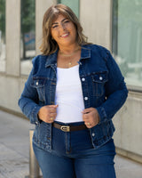 CAMPERA JEAN LONIA - Azul Oscuro