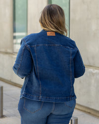 CAMPERA JEAN LONIA - Azul Oscuro