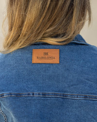 CAMPERA JEAN LONIA - Azul Medio