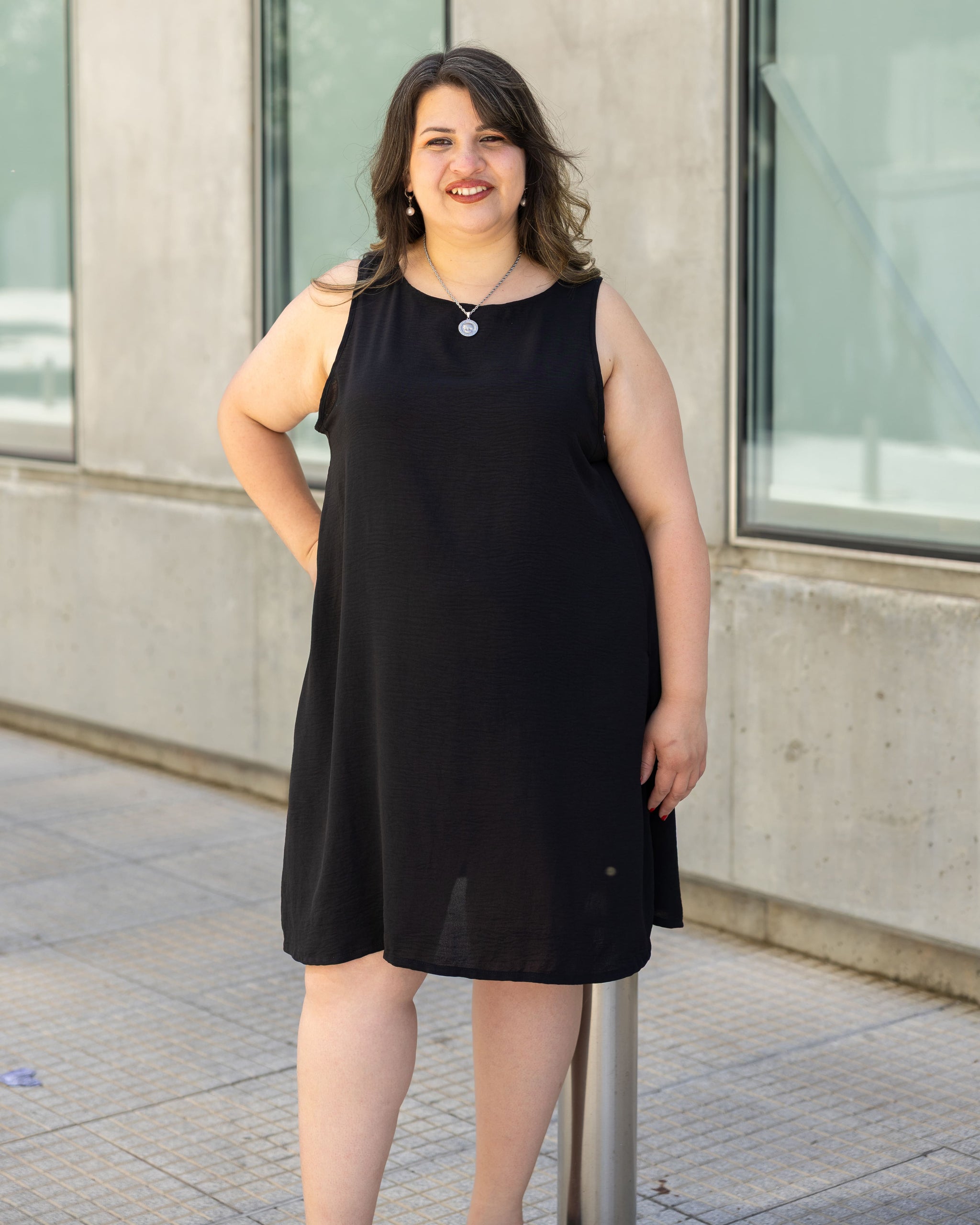 VESTIDO FLOW - Negro