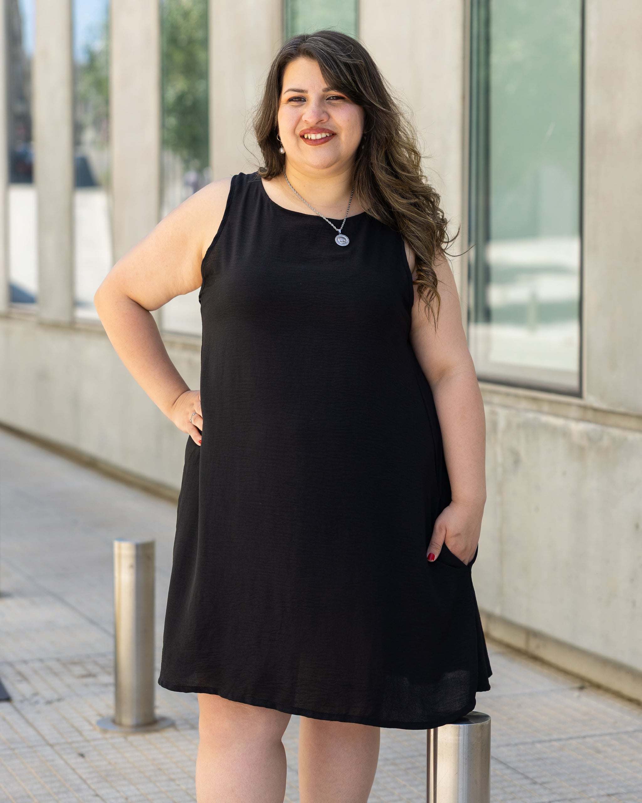 VESTIDO FLOW - Negro