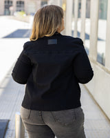 CAMPERA JEAN LONIA - Negro