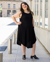 VESTIDO HINDU - Negro