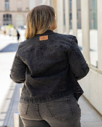 CAMPERA JEAN LONIA - Gris