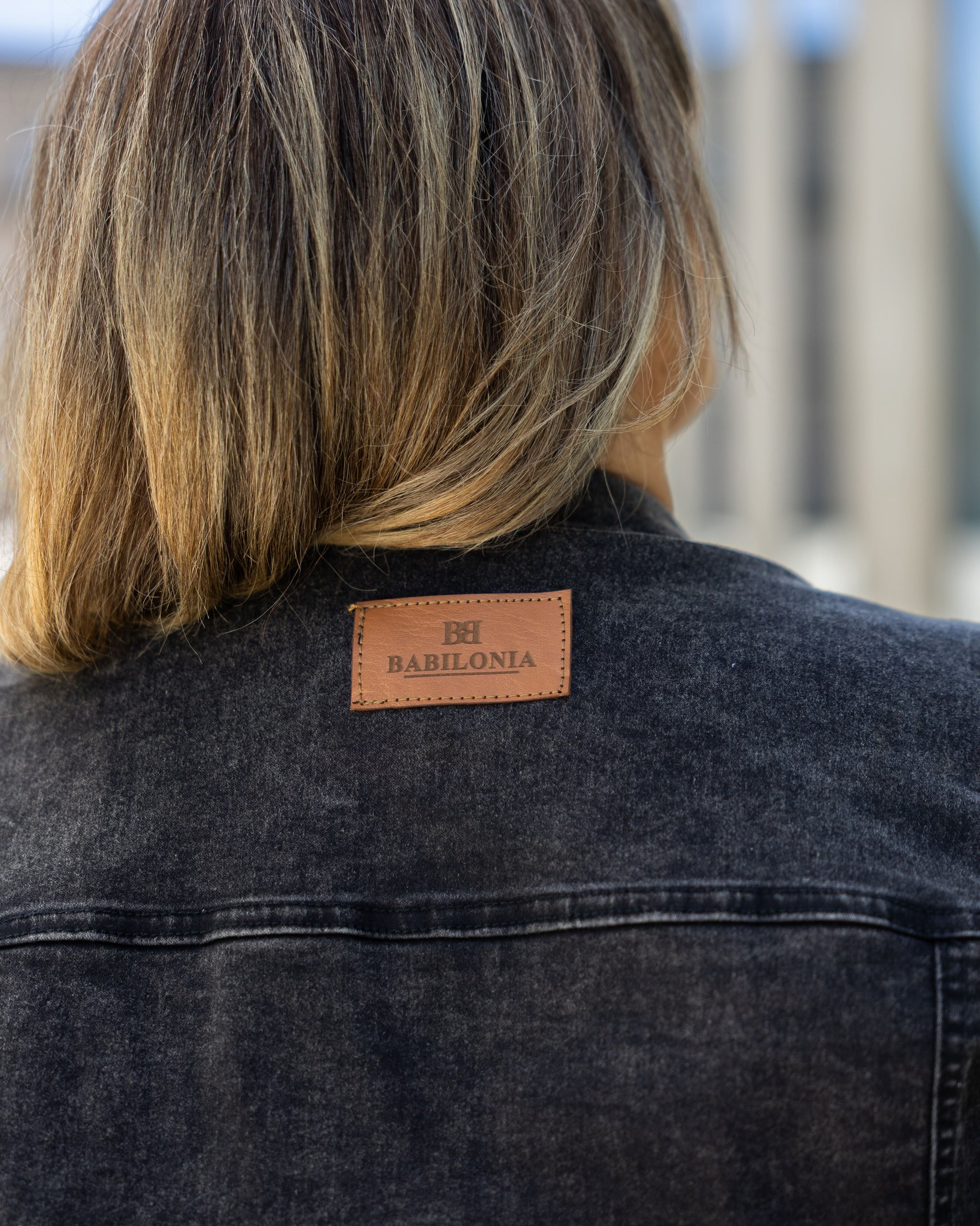 CAMPERA JEAN LONIA - Gris