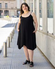 VESTIDO SOLERA - Negro