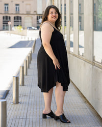 VESTIDO SOLERA - Negro