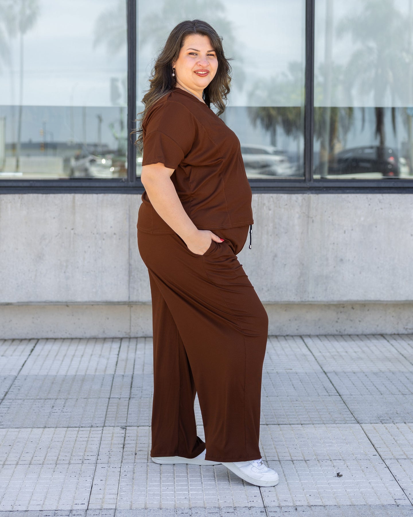 CONJUNTO BABI - Chocolate