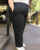 PANTALÓN LINO - Negro