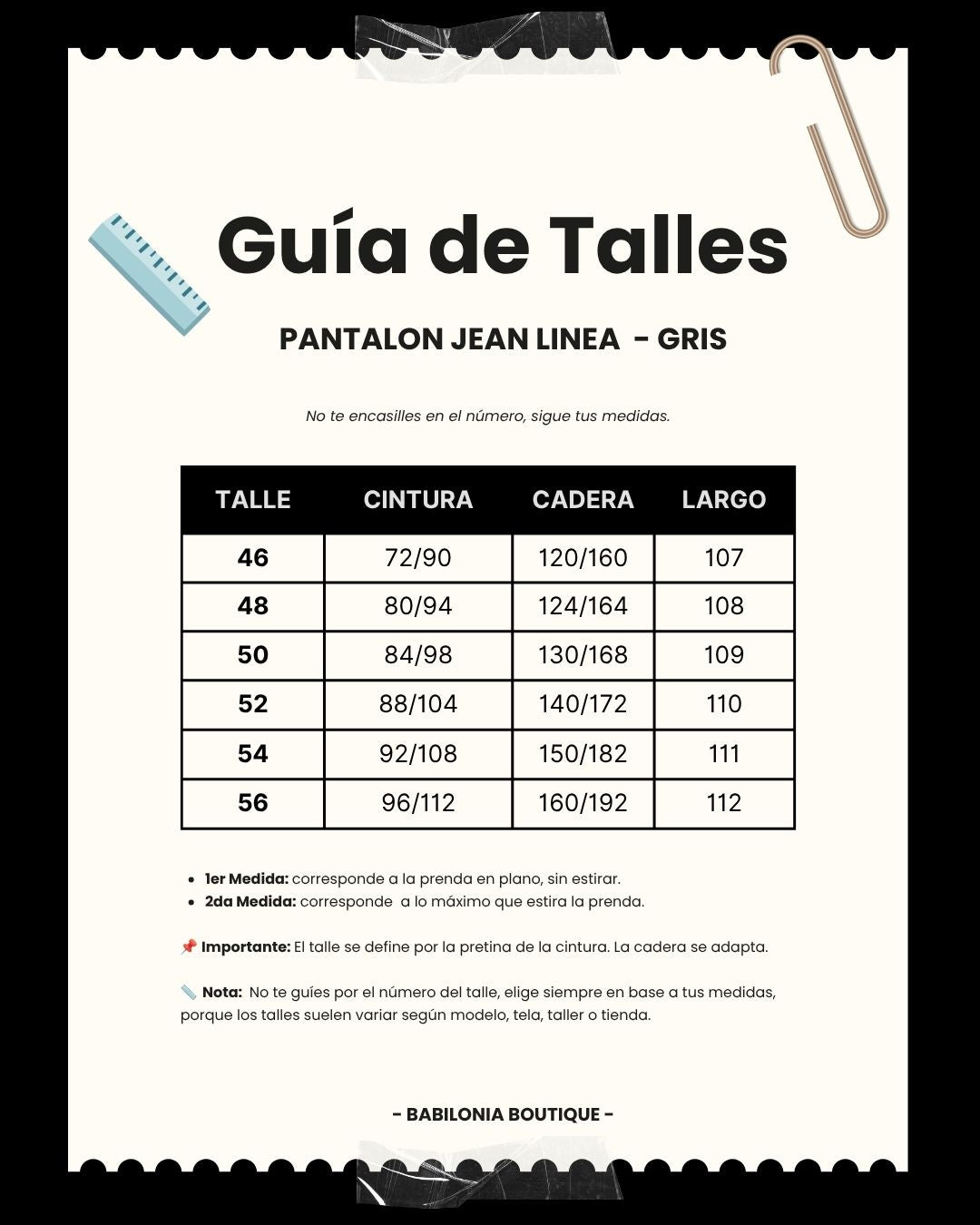 PANTALON JEAN WIDE LEG - Gris Oscuro