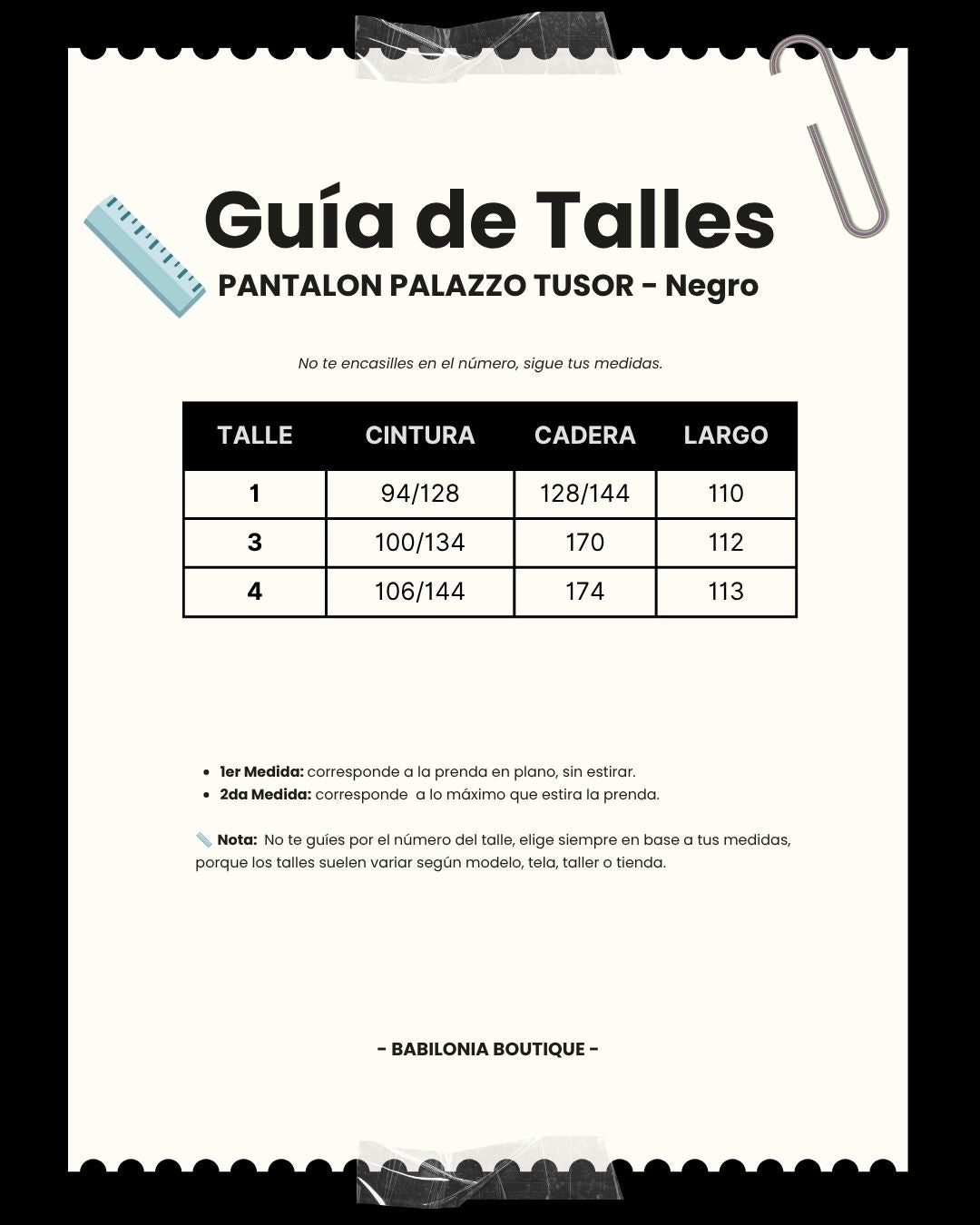 PANTALON PALAZZO TUSOR