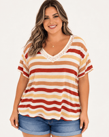 ⏰ PREVENTA 25% OFF | REMERA A RAYAS LINDA