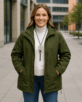Campera Parka Canada Olivo