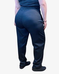 PANTALÓN LINO - Negro