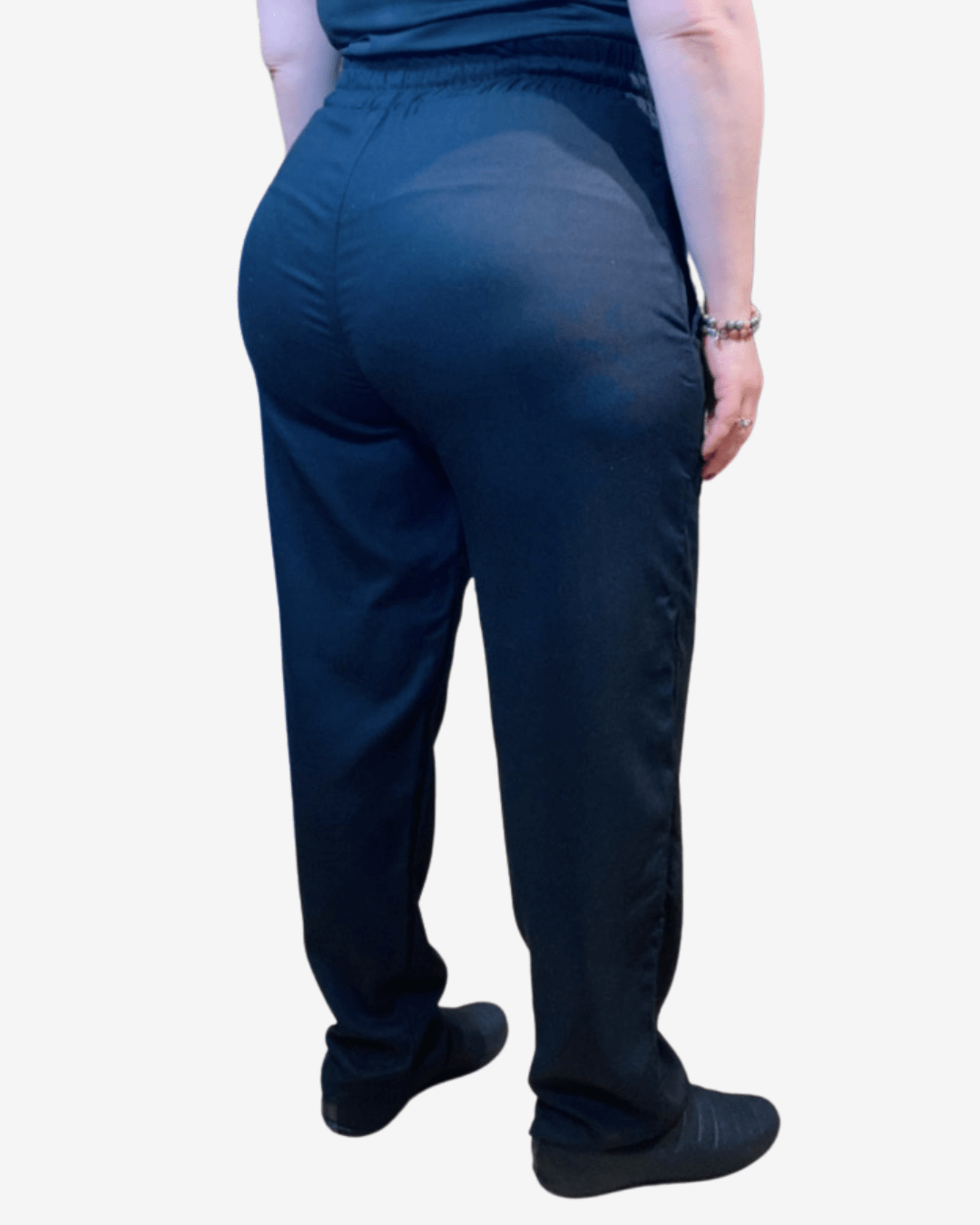 PANTALÓN LINO - Negro