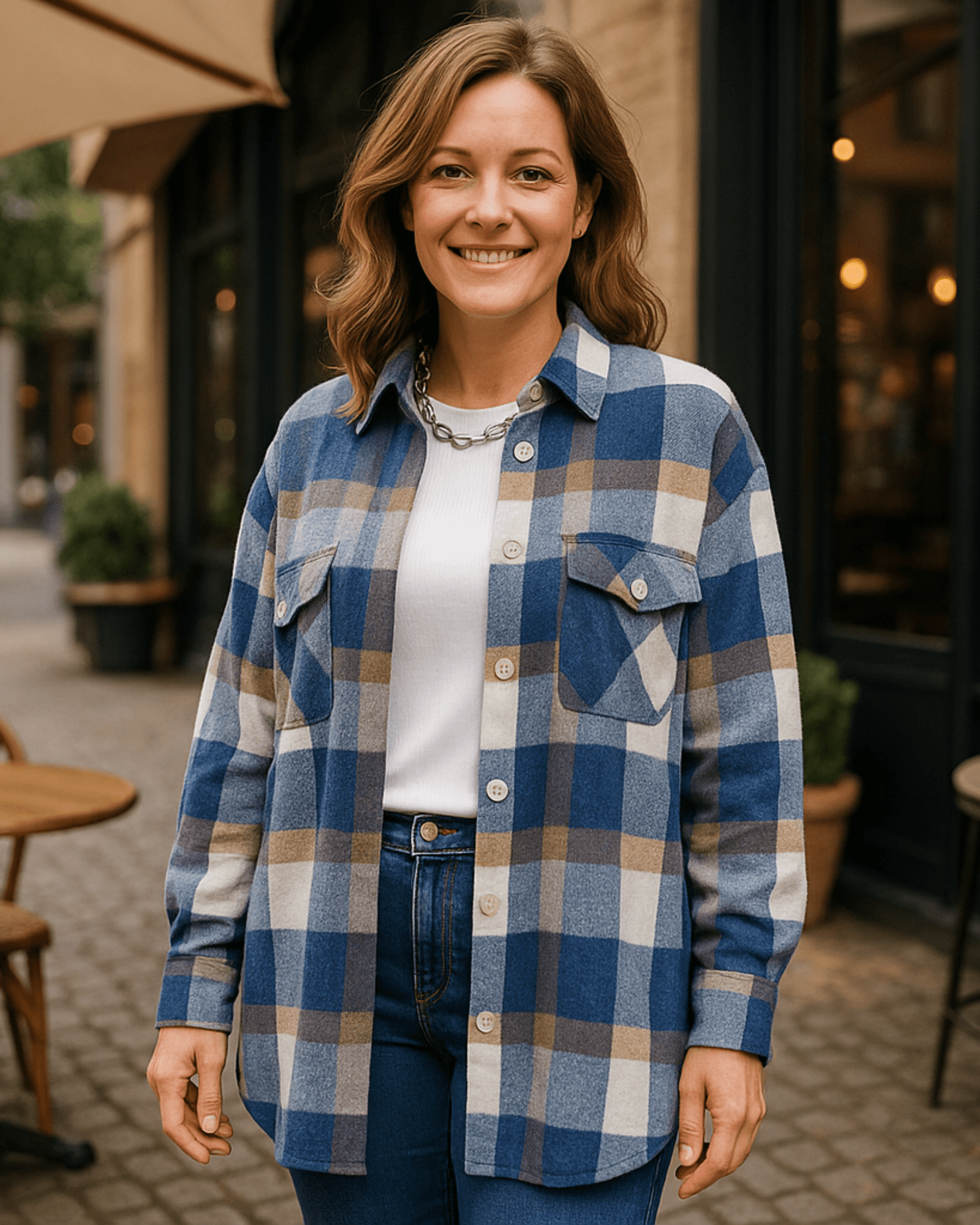 Sobrecamisa Escocesa