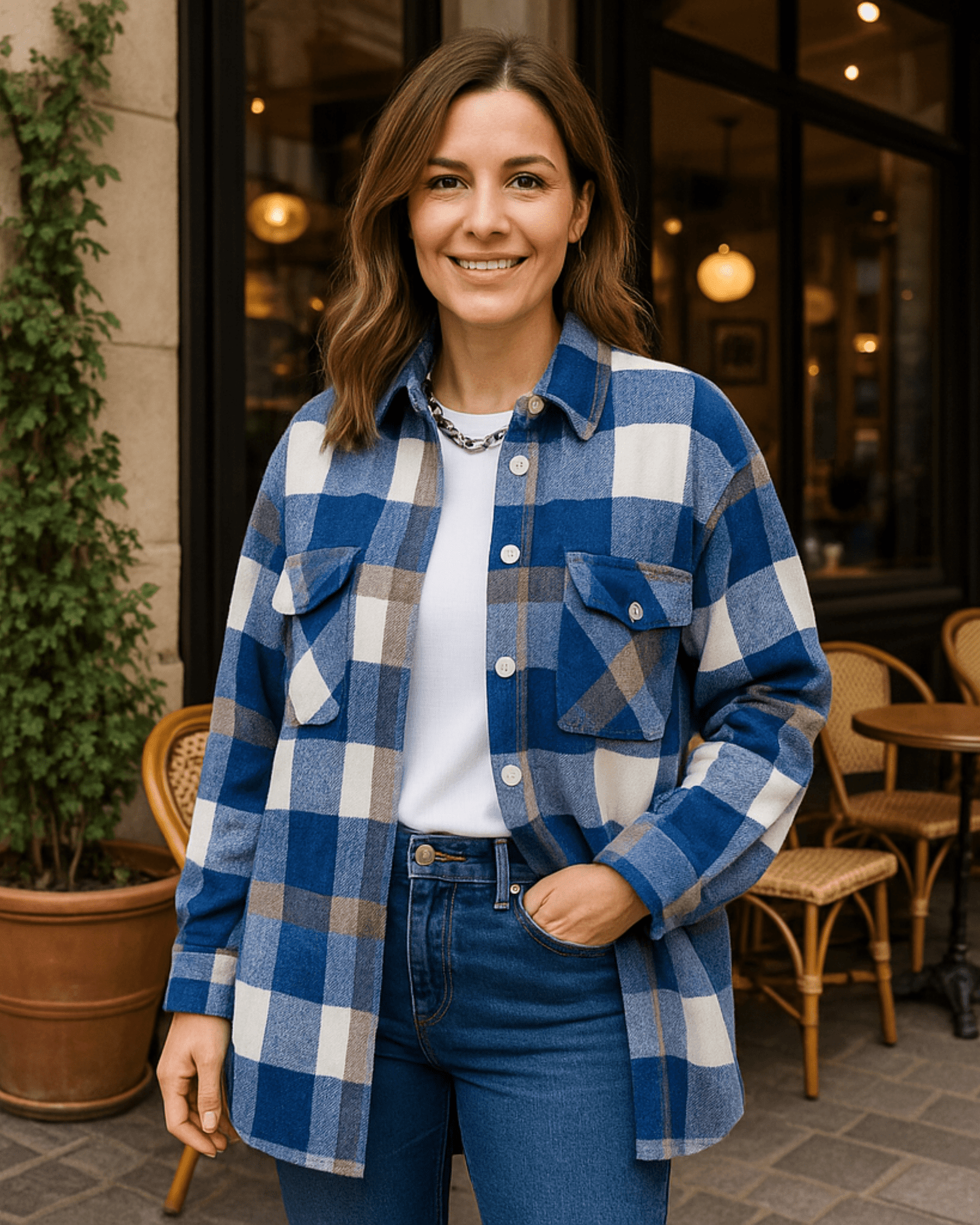 Sobrecamisa Escocesa