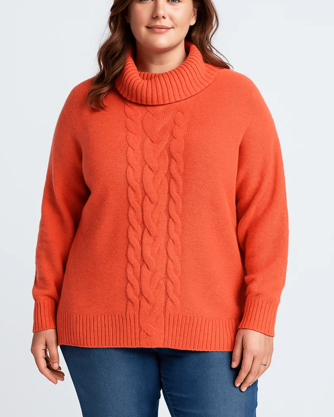 Buzo Polera Coral de Lana