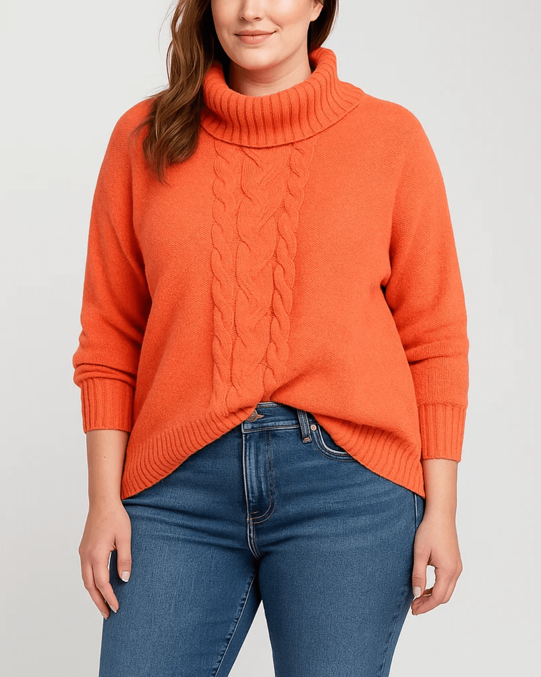 Buzo Polera Coral de Lana