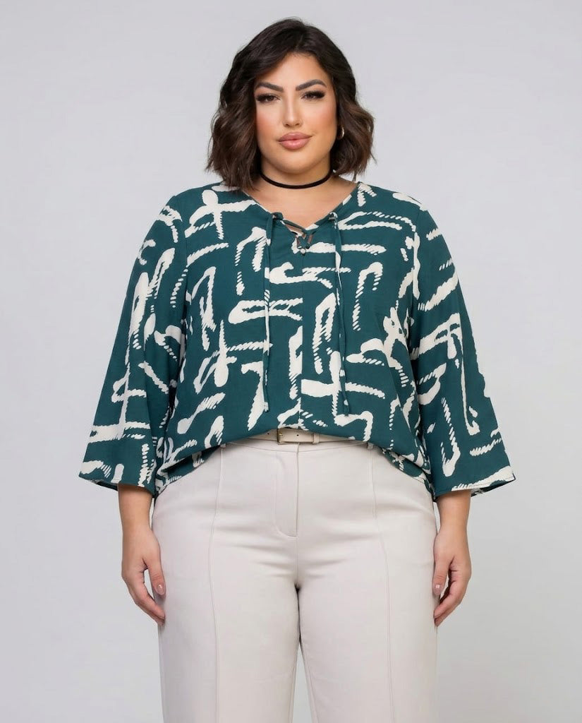 Blusa Katia de Crepe